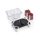 Whitley Incubation Box - component parts (Petri dishes not included)