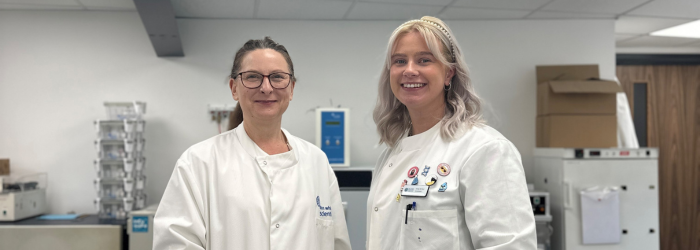 Dr Claire Wright and Kirsty McTear