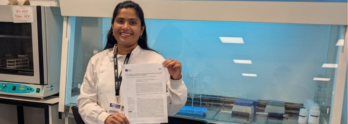Asha Guraka, PhD researcher at the University of Derby