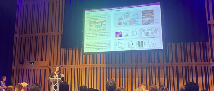 Isabel Pires erhält das Don Whitley Scientific Travel Grant