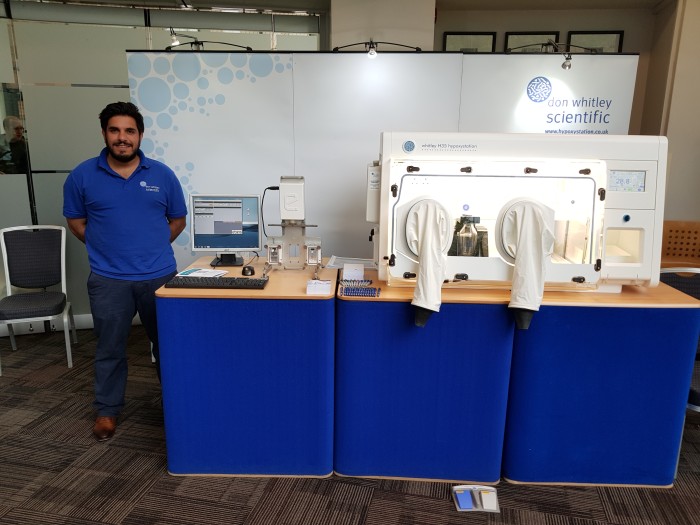 DWS Exhibits Hypoxystation and Ebers TC-3 at TCES-UKSB Meeting