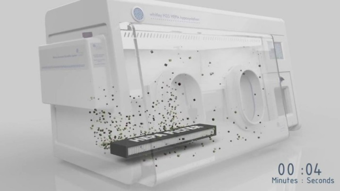 HEPA Filtration from Don Whitley Scientific
