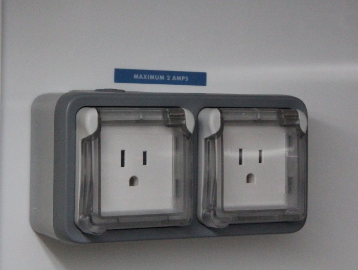 GMP Double Internal Splash Proof Power Socket